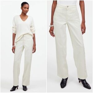 Madewell Pants The Emmett Wide-Leg in Corduroy: Welt Pocket Edition 31 NWT New